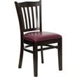 Flash Furniture Hercules Restaurant Dining Chair with Burgundy Seat