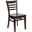 Flash Furniture Hercules Series Ladder Back Restaurant Dining Chair