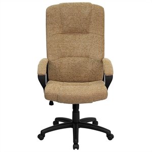 flash furniture fabric high back upholstered office swivel chair