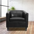 Flash Furniture Office Guest Chair in Black