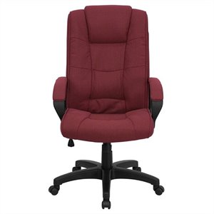 flash furniture high back fabric upholstered executive office swivel chair