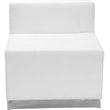 Flash Furniture Hercules Alon 10 PC White LeatherSoft Reception Configuration