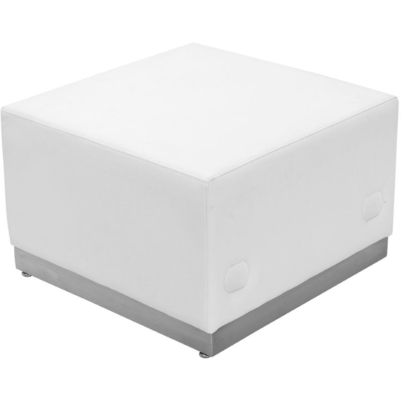 Flash Furniture Hercules Alon 6 Piece Reception Seating in White