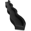 Flash Furniture Hercules Alon 7 Piece Reception Seating in Black