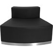 Flash Furniture Hercules Alon 5 Piece Reception Seating in Black