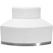 Flash Furniture Hercules Alon 10 Piece Reception Seating in White