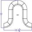 Flash Furniture Hercules Alon 10 Piece Reception Seating in White