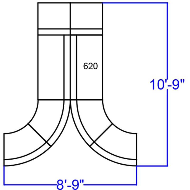 Flash Furniture Hercules Alon 8 Piece Reception Seating in Black