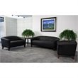 Flash Furniture Hercules Imperial Reception Set in Black