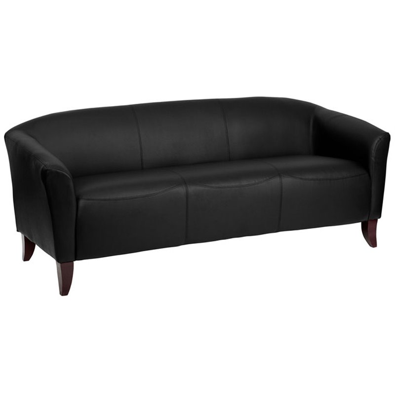 Flash Furniture Hercules Imperial Reception Set in Black