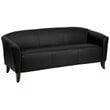 Flash Furniture Hercules Imperial Reception Set in Black