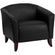 Flash Furniture Hercules Imperial Reception Set in Black
