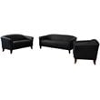 Flash Furniture Hercules Imperial Reception Set in Black