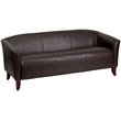 Flash Furniture Hercules Imperial Series Reception Set in Brown