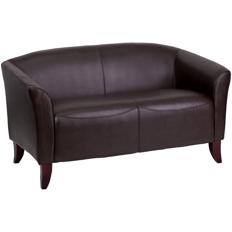 Flash Furniture Hercules Imperial Series Reception Set in Brown