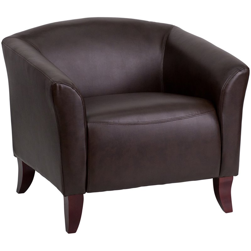 Flash Furniture Hercules Imperial Series Reception Set in Brown