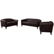 Flash Furniture Hercules Imperial Series Reception Set in Brown