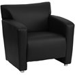 Flash Furniture Hercules Majesty Series Reception Set in Black