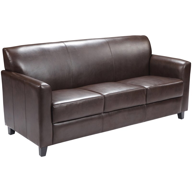 Flash Furniture Hercules Diplomat Series Reception Set in Brown