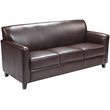 Flash Furniture Hercules Diplomat Series Reception Set in Brown