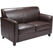 Flash Furniture Hercules Diplomat Series Reception Set in Brown