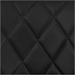 Flash Furniture Adjustable Quilted Bucket Seat Bar Stool in Black
