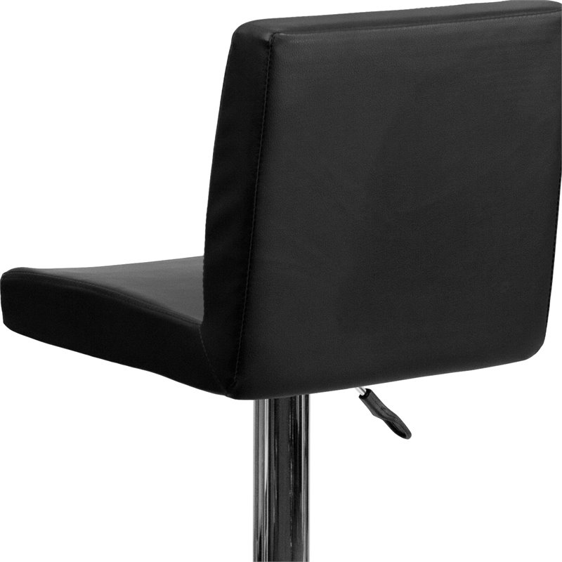 Flash Furniture Contemporary Bar Stool in Black