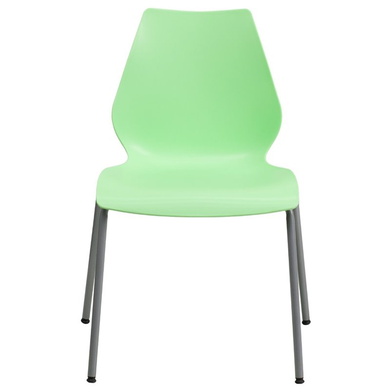 plastic chair with back support