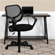 Flash Furniture Mid-Back Black Mesh  Office Chair