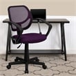Flash Furniture Mid-Back Purple Mesh  Office Chair