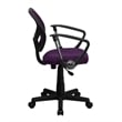 Flash Furniture Mid-Back Purple Mesh  Office Chair