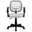 Flash Furniture Mid-Back White Mesh  Office Chair
