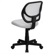 Flash Furniture Mid-Back White Mesh Task and Computer Office Chair