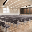 Flash Furniture Hercules Series Church Stacking Chair in in Gray