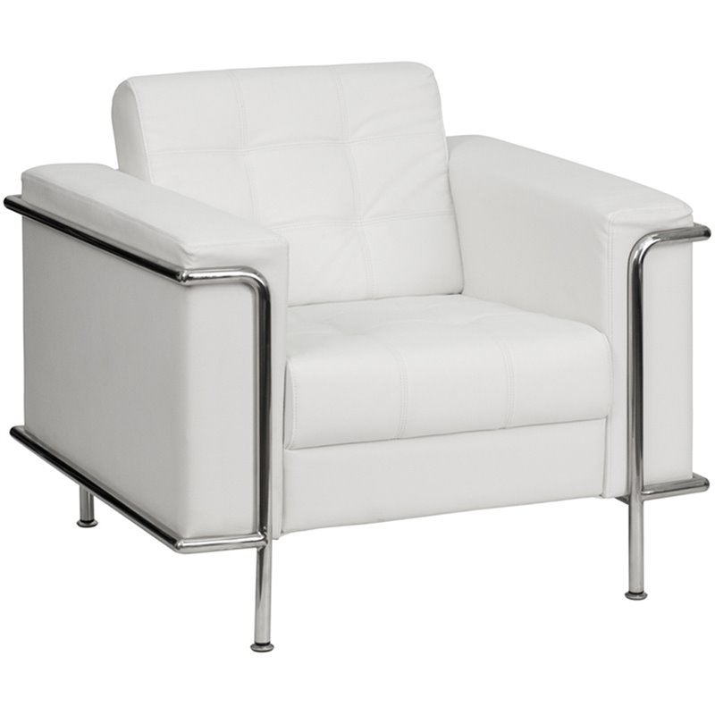 Flash Furniture Hercules Lesley Series Reception Set in White