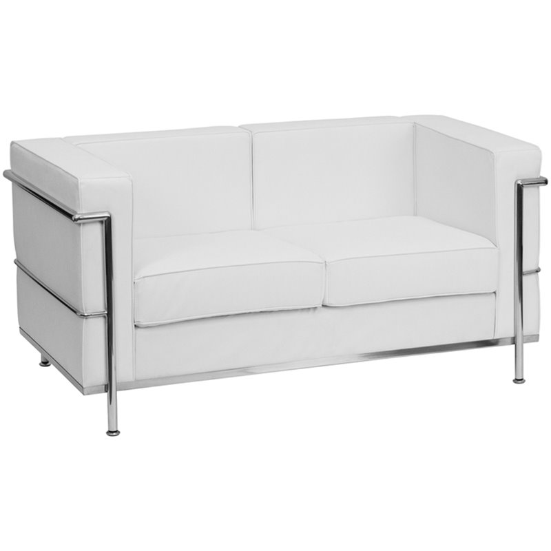 Flash Furniture Hercules Regal Series Reception Set in White