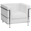 Flash Furniture Hercules Regal Series Reception Set in White