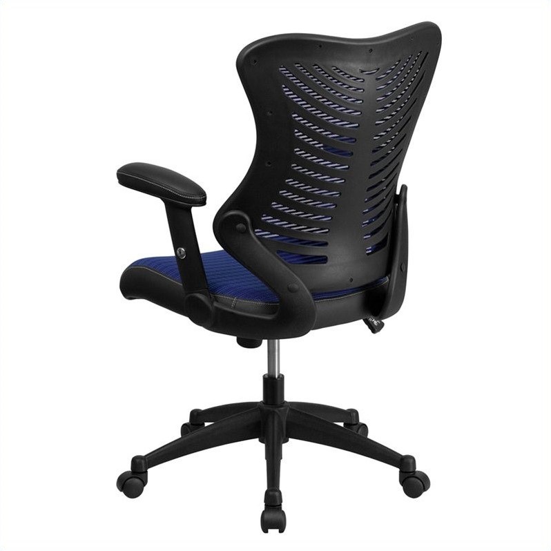 Flash Furniture High Back Mesh Office Chair in Blue