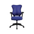 Flash Furniture High Back Mesh Office Chair in Blue