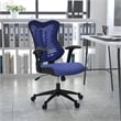 Flash Furniture High Back Mesh Office Chair in Blue