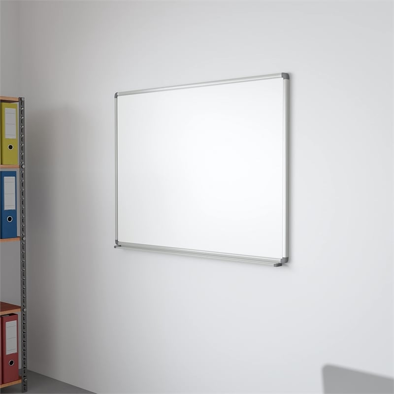 Flash Furniture 3' x 4' Aluminum Magnetic Marker Board in White