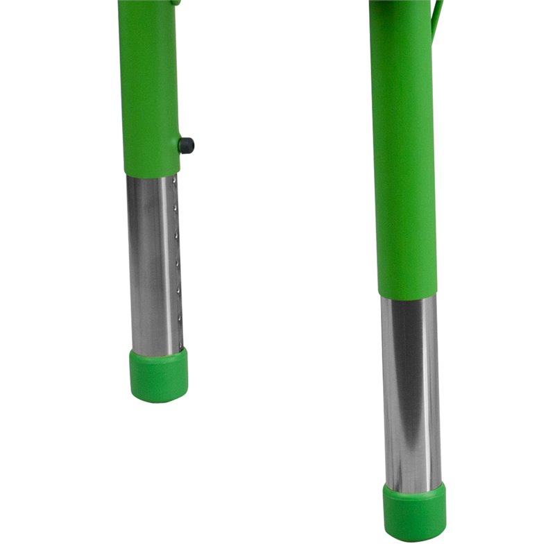 Flash Furniture Plastic Activity Table in Green