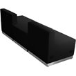 Flash Furniture Hercules Alon 3 Piece Reception Seating in Black