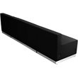 Flash Furniture Hercules Alon 3 Piece Reception Seating in Black
