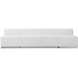 Flash Furniture Hercules Alon 3 Piece Reception Seating in White