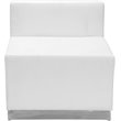 Flash Furniture Hercules Alon 3 Piece Reception Seating in White