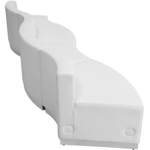 4 Piece Reception Seating in White