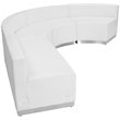 Flash Furniture Hercules Alon 4 Piece Reception Seating in White