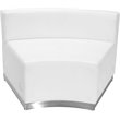 Flash Furniture Hercules Alon 4 Piece Reception Seating in White