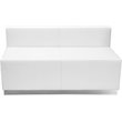 Flash Furniture Hercules Alon 4 Piece Reception Seating in White